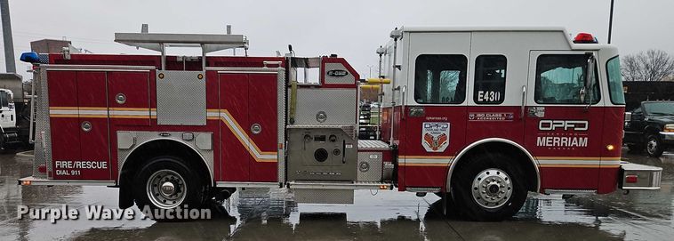 image for item EO4857 2001 Spartan Advantage pumper fire truck