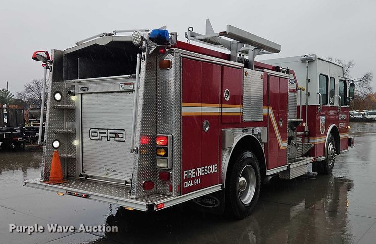 image for item EO4857 2001 Spartan Advantage pumper fire truck