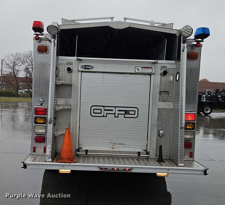 image for item EO4857 2001 Spartan Advantage pumper fire truck