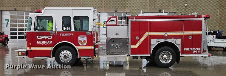 image for item EO4857 2001 Spartan Advantage pumper fire truck