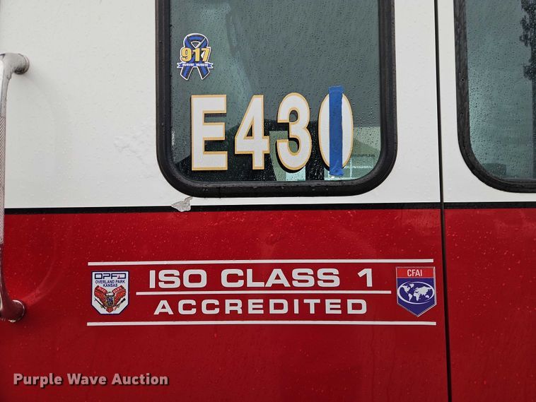 image for item EO4857 2001 Spartan Advantage pumper fire truck