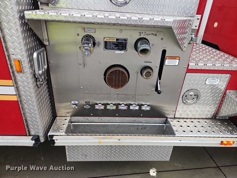 image for item EO4857 2001 Spartan Advantage pumper fire truck