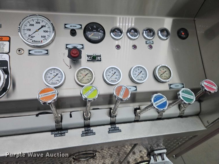 image for item EO4857 2001 Spartan Advantage pumper fire truck