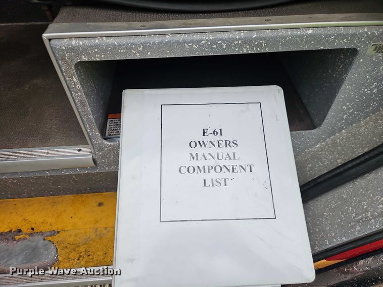 image for item EO4857 2001 Spartan Advantage pumper fire truck