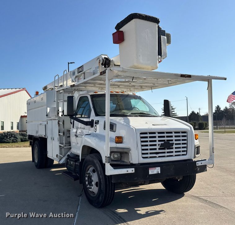 CAMIóN CON CANASTILLA 2003 CHEVROLET TEREX