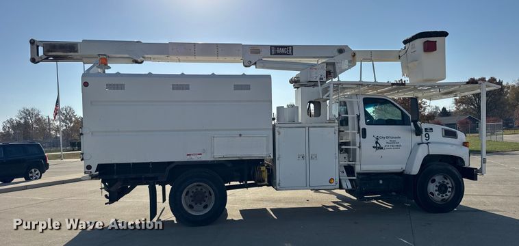 CAMIóN CON CANASTILLA 2003 CHEVROLET TEREX