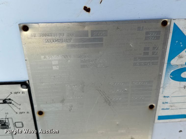 image for item ER0270 2003 Chevrolet C7500 forestry bucket truck