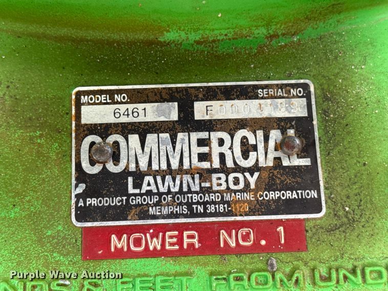 image for item ER0272 (3) Lawn Boy 22240 push mowers