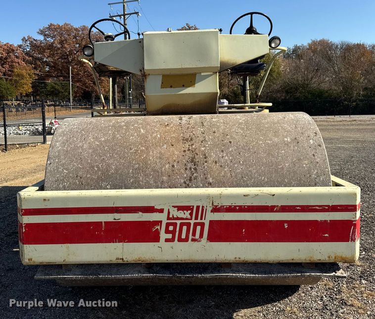 image for item ER0274 REX SP900 single drum vibratory roller