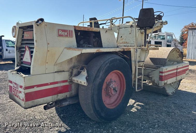 image for item ER0274 REX SP900 single drum vibratory roller