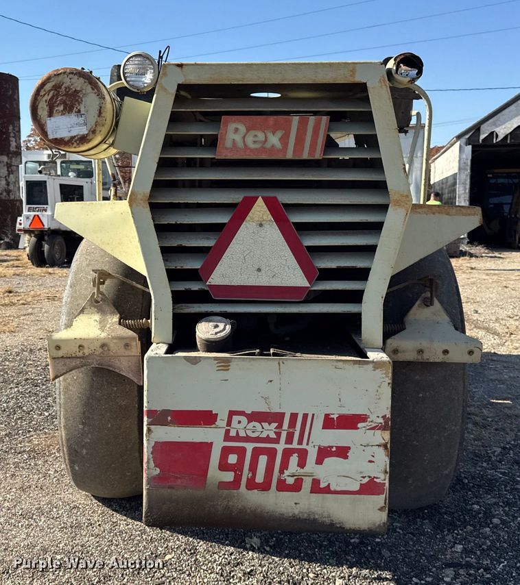 image for item ER0274 REX SP900 single drum vibratory roller