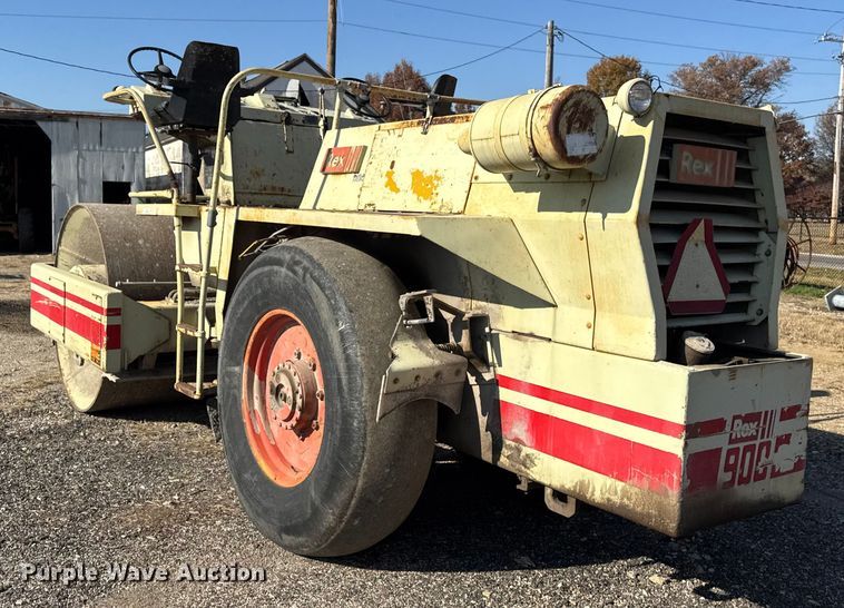 image for item ER0274 REX SP900 single drum vibratory roller