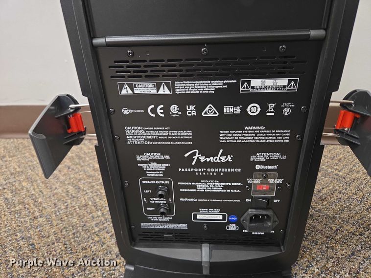 image for item ES2557 Fender Passport Conference Series 2 speaker set