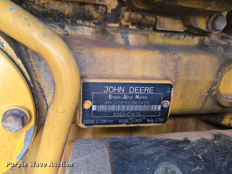 image for item ET5244 2006 John Deere 770D motor grader
