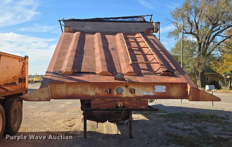 image for item ET5245 1998 CPS TRAILER CO. bottom dump trailer