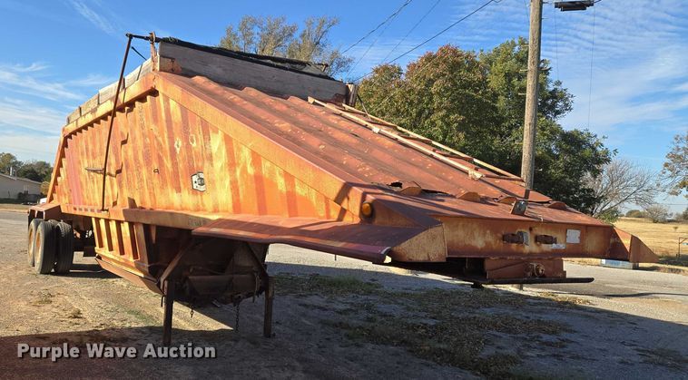 image for item ET5245 1998 CPS TRAILER CO. bottom dump trailer