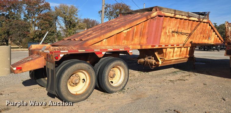 image for item ET5245 1998 CPS TRAILER CO. bottom dump trailer