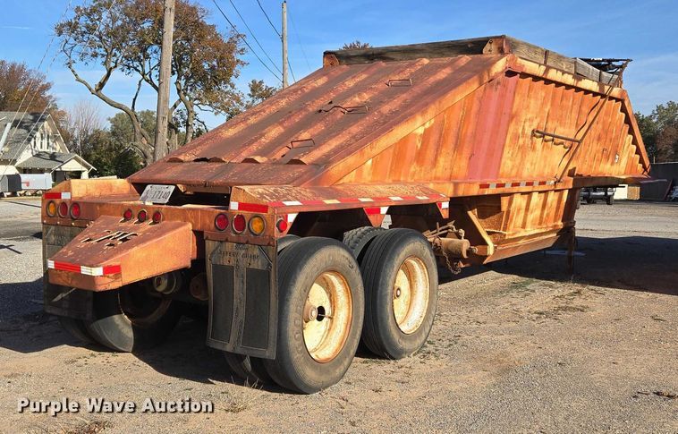 image for item ET5245 1998 CPS TRAILER CO. bottom dump trailer