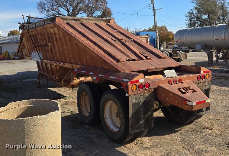 image for item ET5245 1998 CPS TRAILER CO. bottom dump trailer