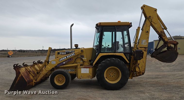 image for item ET5284 1996 John Deere 310D backhoe