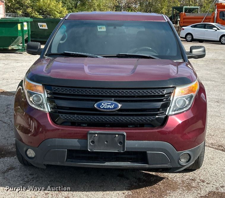 image for item ET6608 2015 Ford Explorer Police Interceptor SUV