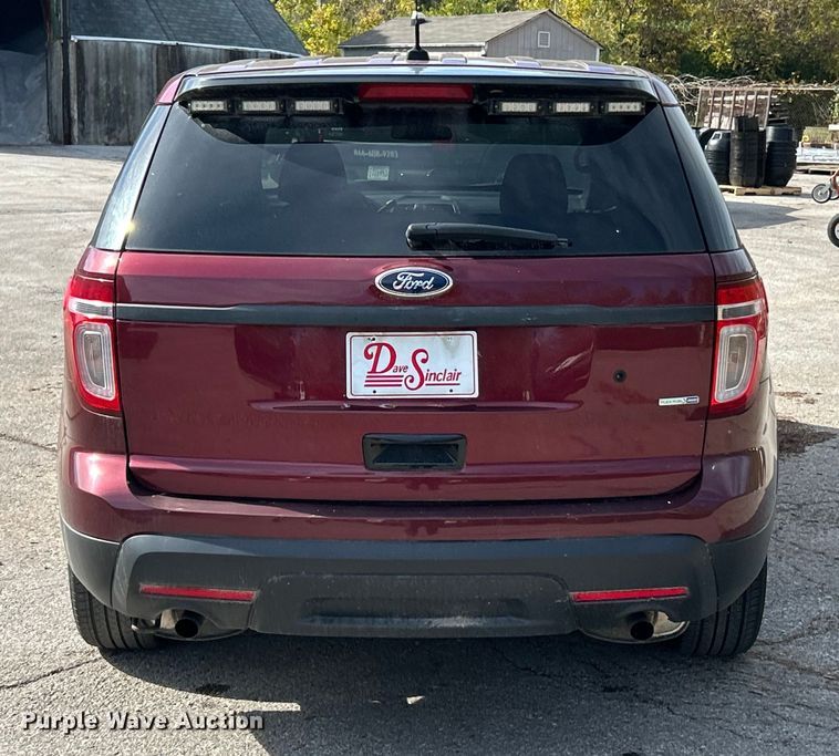 image for item ET6608 2015 Ford Explorer Police Interceptor SUV