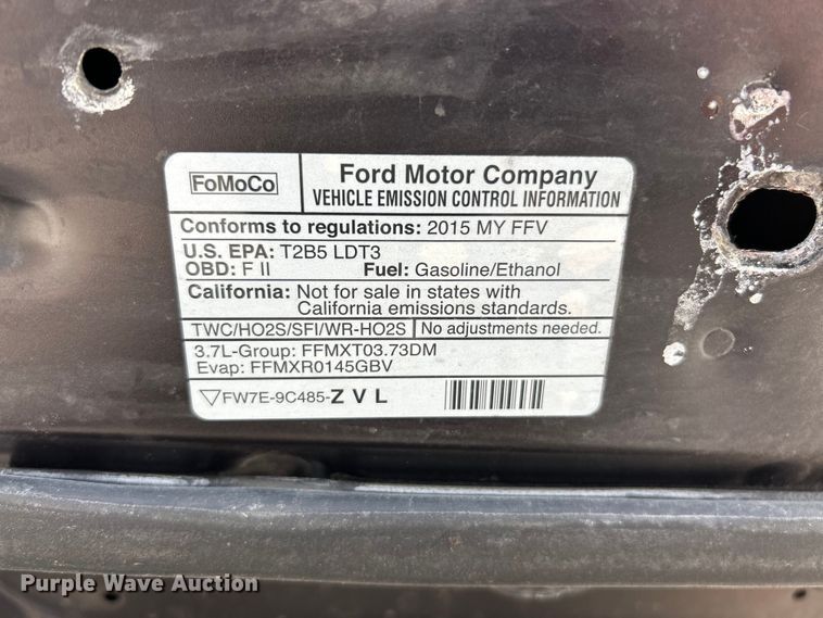 image for item ET6608 2015 Ford Explorer Police Interceptor SUV