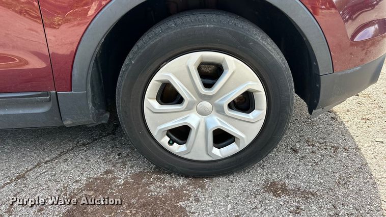 image for item ET6608 2015 Ford Explorer Police Interceptor SUV