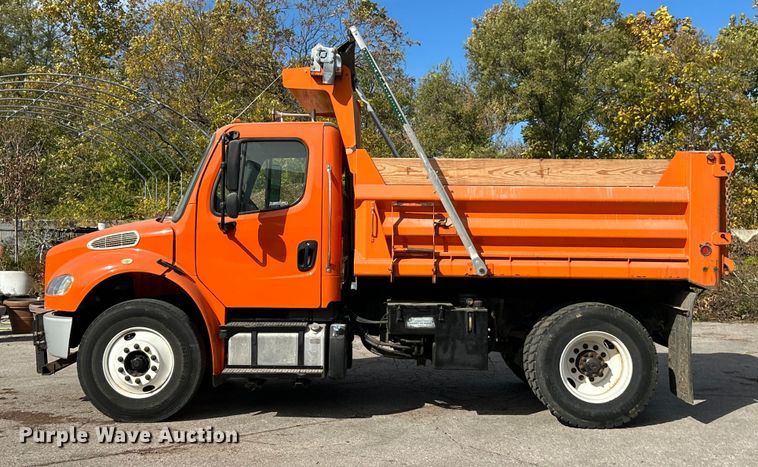 image for item ET6613 2015 Freightliner Business Class M2 dump truck