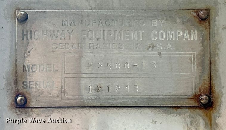 image for item ET6692 Highway F-2500-13 spreader 