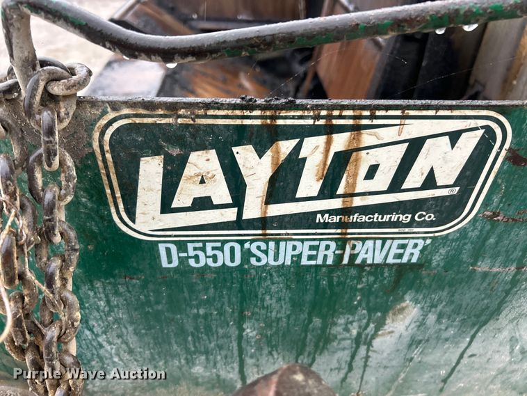 image for item ET6694 Layton D-550 paver