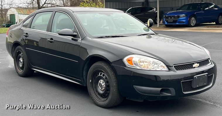image for item ET6704 2013 Chevrolet Impala Police Cruiser 