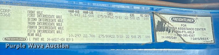 image for item ET7061 1998 Freightliner FLD semi truck