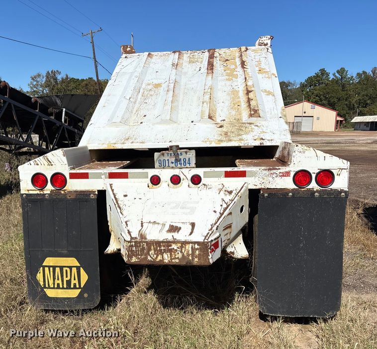 image for item ET7282 2007 CPS Manac SBD-240 bottom dump trailer