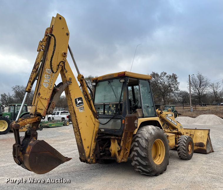 RETROEXCAVADORA 1995 JOHN DEERE 410DTURBO