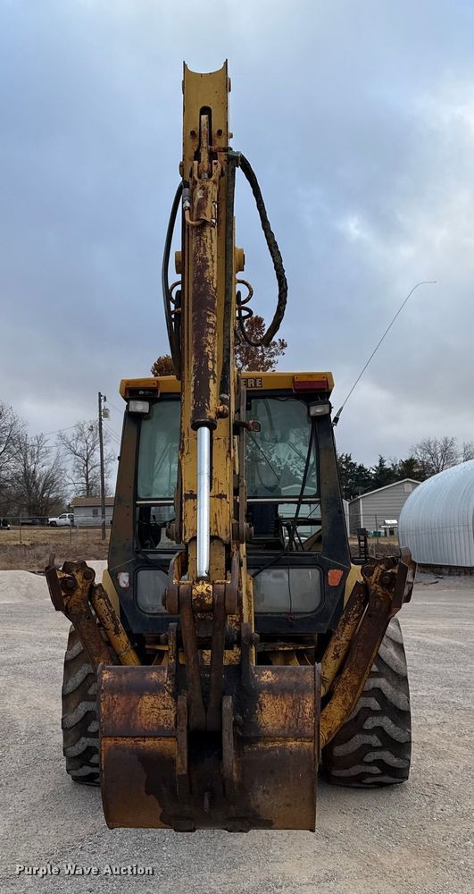 image for item EU5408 1995 John Deere 410D Turbo backhoe