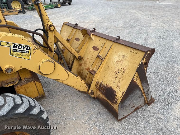 image for item EU5408 1995 John Deere 410D Turbo backhoe