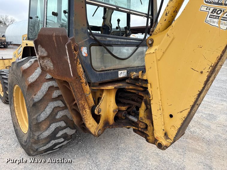 image for item EU5408 1995 John Deere 410D Turbo backhoe