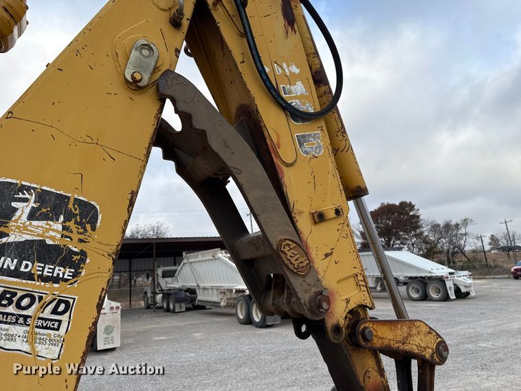 image for item EU5408 1995 John Deere 410D Turbo backhoe