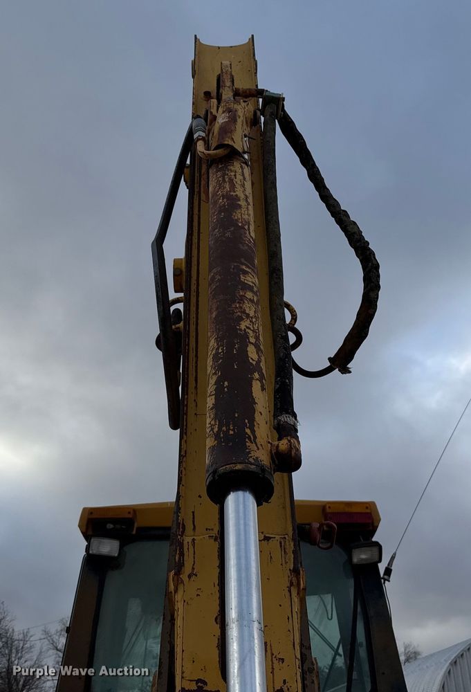 image for item EU5408 1995 John Deere 410D Turbo backhoe