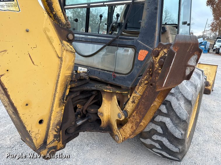 image for item EU5408 1995 John Deere 410D Turbo backhoe