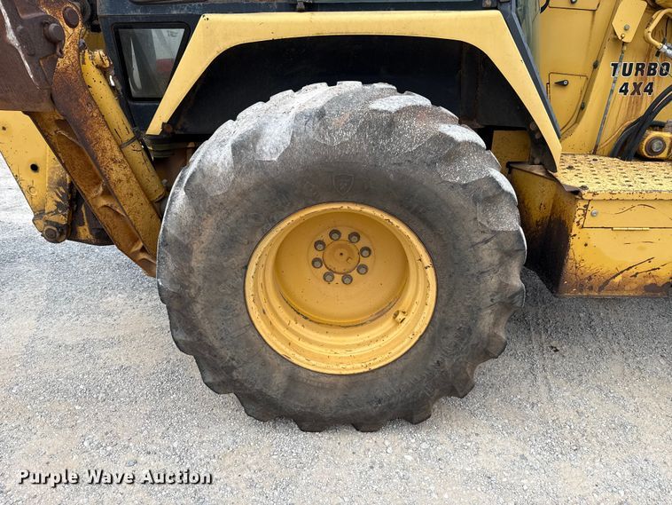 image for item EU5408 1995 John Deere 410D Turbo backhoe