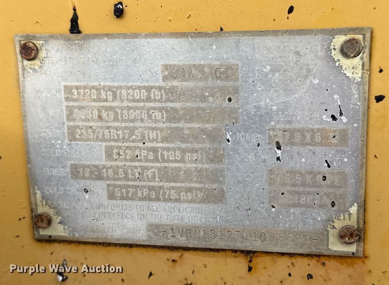 image for item EU5411 2001 Vermeer BC1800A wood chipper