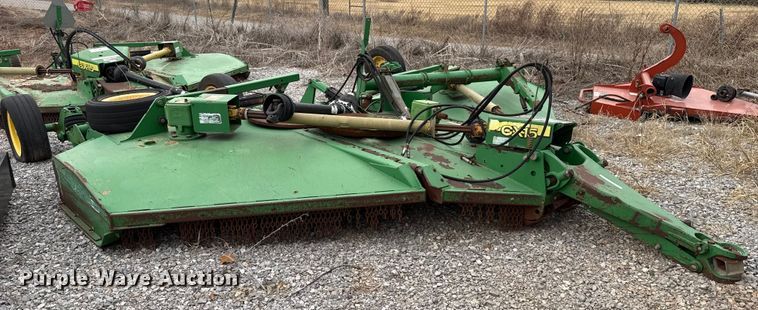 image for item EU5413 John Deere CX15 batwing rotary mower
