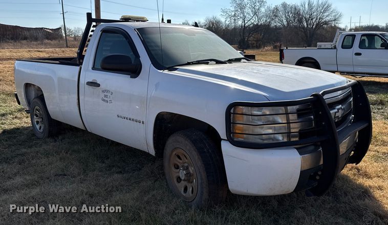 image for item EU5418 2008 Chevrolet Silverado 1500 pickup truck