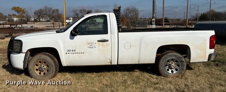 image for item EU5418 2008 Chevrolet Silverado 1500 pickup truck