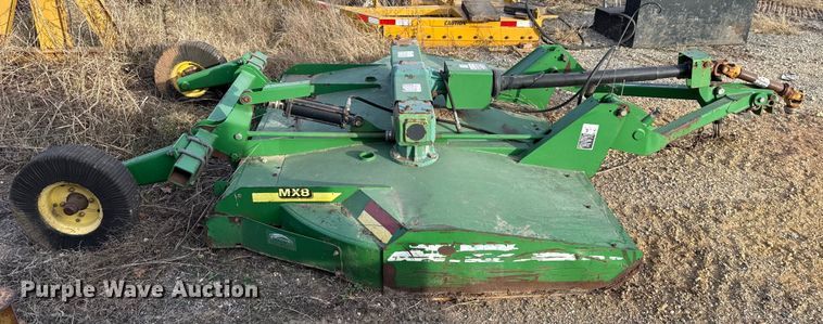 image for item EU5452 John Deere MX8 rotary mower