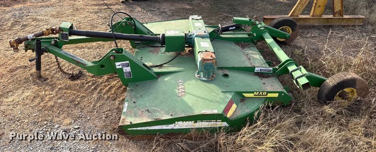 image for item EU5452 John Deere MX8 rotary mower