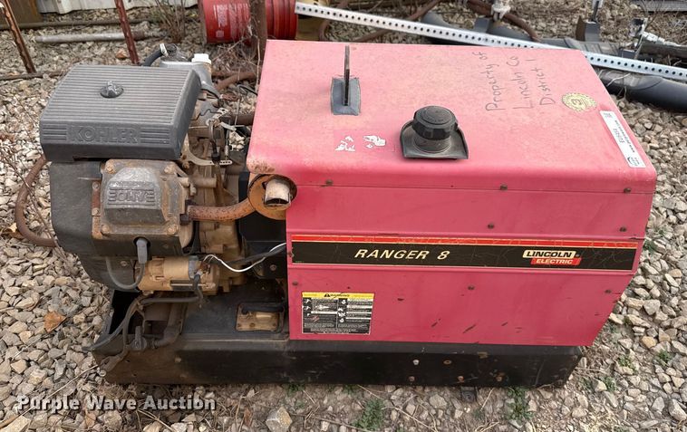 image for item EU5454 Lincoln Electric Ranger 8 welder/generator
