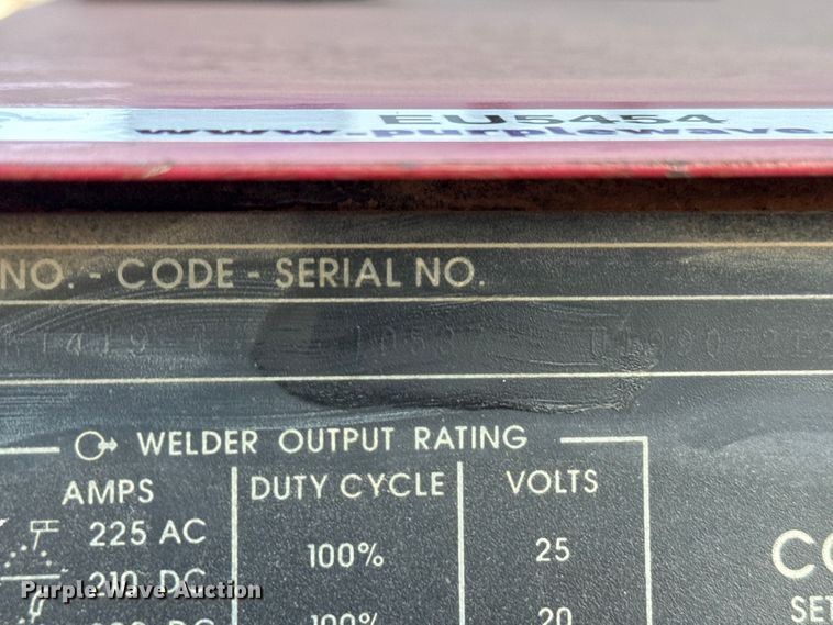 image for item EU5454 Lincoln Electric Ranger 8 welder/generator